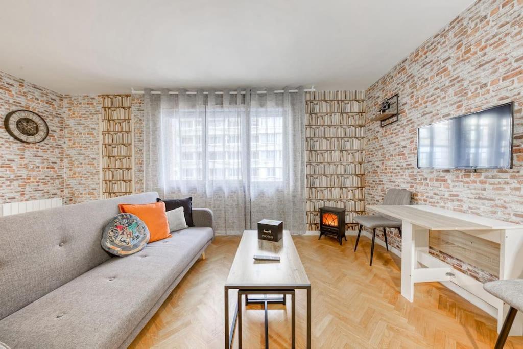 Magnifique Studio La Villette Avec Parking โอแบวีลีเย ภายนอก รูปภาพ